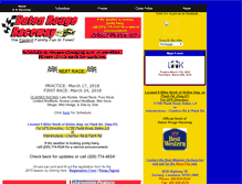 Tablet Screenshot of batonrougeraceway.com